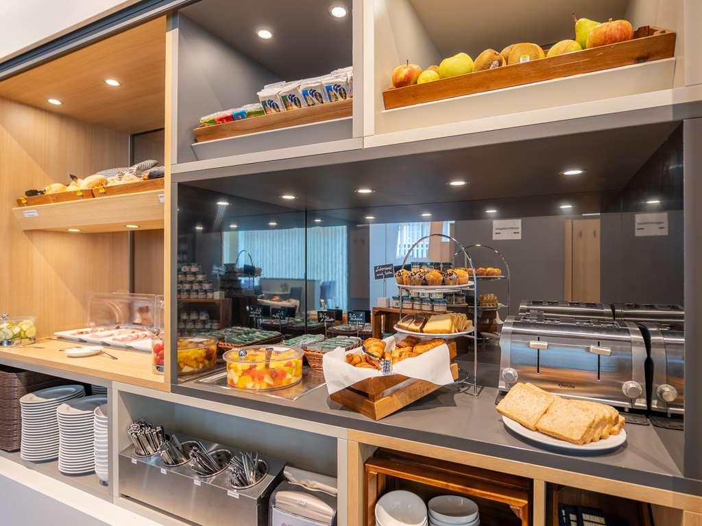 B&B Hotel Stuttgart-Bad Cannstatt ร้านอาหาร รูปภาพ
